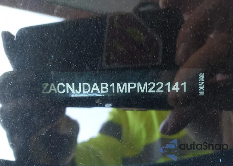 2021 Jeep Renegade Upland 4X4 из США, поврежденный, VIN ZACNJDAB1MPM22141